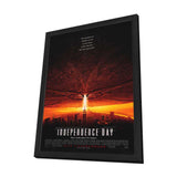 Independence Day 27 x 40 Movie Poster - Style A - in Deluxe Wood Frame
