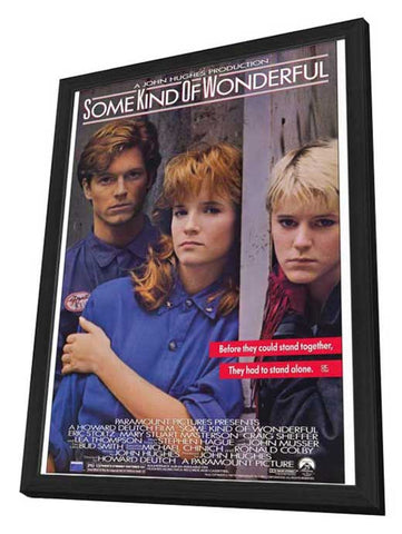 Some Kind of Wonderful 27 x 40 Movie Poster - Style A - in Deluxe Wood Frame
