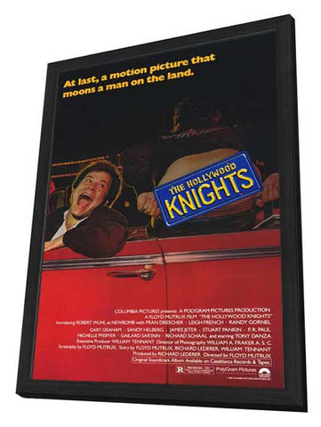 Hollywood Knights 27 x 40 Movie Poster - Style A - in Deluxe Wood Frame