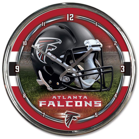 WinCraft NFL Chrome Clock, 12