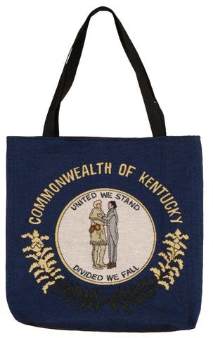 Simply Flag of Kentucky Tapestry Tote Bag