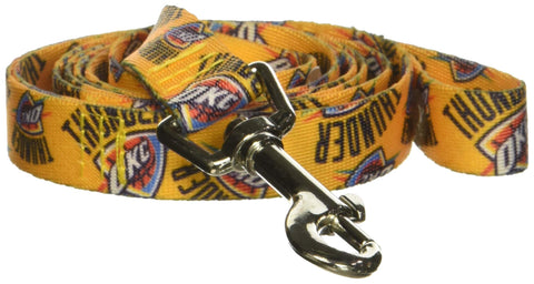 NBA Oklahoma City Thunder Team Pet Lead, 1-inch by 60-inches