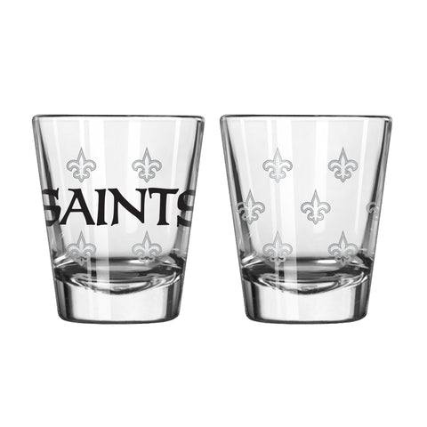 NFL New Orleans Saints Boelter Shot Glasses 2-pack