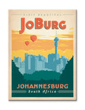 Johannesburg, South Africa Metal 28x38