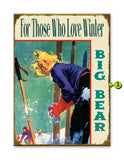 For Those Who Love Winter Wood 23x31
