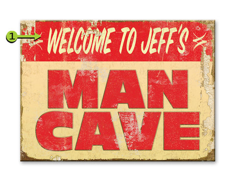 Man Cave Wood 28x38