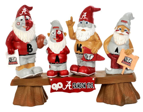 Forever Collectibles NCAA Fans On Bench Gnome