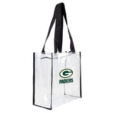 NFL Green Bay Packers Clear Square Stadium Tote