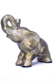 ArtFuzz 10 inch Decorative Ceramic Elephant - Gold