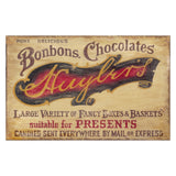 Red Horse Signs LLC Chocolate Shop Wall Art - 26W x 15H in. Multicolor - PP-987