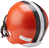 Riddell NFL Cleveland Browns Replica Full Size Helmet, Medium, Black/Orange