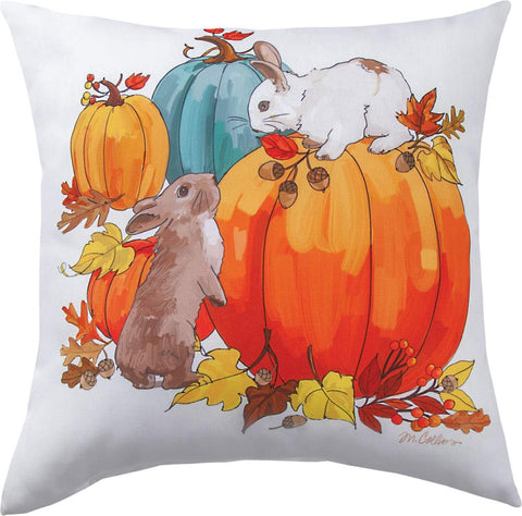 Bunnies & Pumpkins MCO 18 Pillow 1