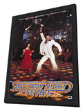 Saturday Night Fever 27 x 40 Movie Poster - Style A - in Deluxe Wood Frame