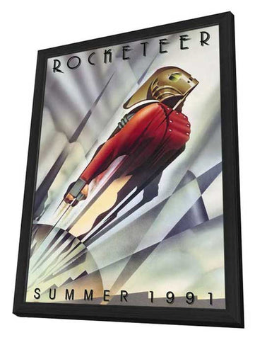 The Rocketeer 27 x 40 Movie Poster - Style A - in Deluxe Wood Frame