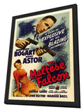 The Maltese Falcon 27 x 40 Movie Poster - Style B - in Deluxe Wood Frame