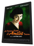 Amelie 27 x 40 Movie Poster - Style A - in Deluxe Wood Frame