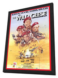 The Wild Geese 27 x 40 Movie Poster - Style A - in Deluxe Wood Frame