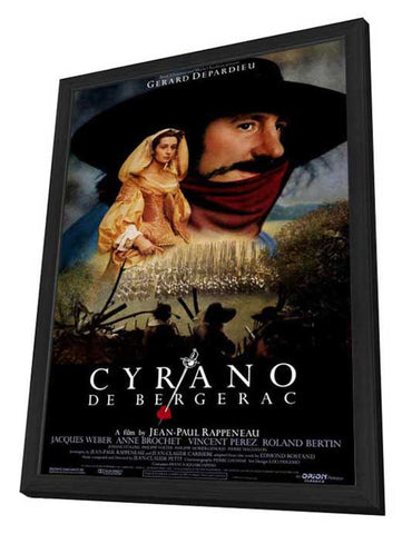 Cyrano de Bergerac 27 x 40 Movie Poster - Style A - in Deluxe Wood Frame