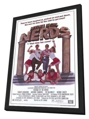 Revenge of the Nerds 27 x 40 Movie Poster - Style A - in Deluxe Wood Frame