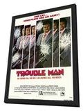 Trouble Man 27 x 40 Movie Poster - Style A - in Deluxe Wood Frame