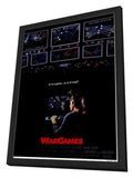 War Games 27 x 40 Movie Poster - Style A - in Deluxe Wood Frame