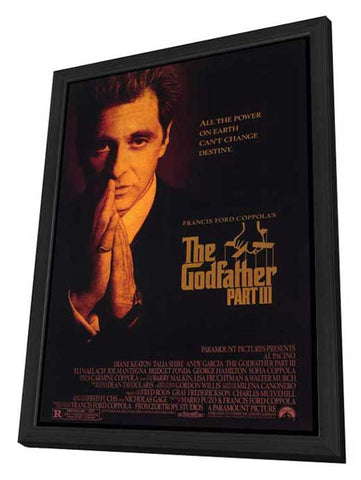 Godfather, Part 3 27 x 40 Movie Poster - Style B - in Deluxe Wood Frame