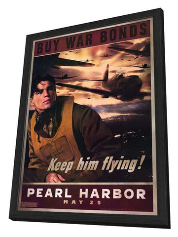 Pearl Harbor 27 x 40 Movie Poster - Style E - in Deluxe Wood Frame