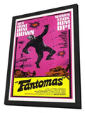Fantomas 14 x 36 Movie Poster - Insert Style A - in Deluxe Wood Frame