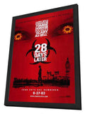 28 Days Later 27 x 40 Movie Poster - Style B - in Deluxe Wood Frame