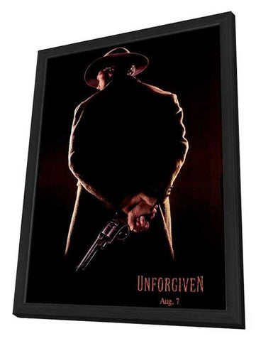Unforgiven 27 x 40 Movie Poster - Style B - in Deluxe Wood Frame