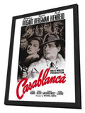 Casablanca 27 x 40 Movie Poster - Style B - in Deluxe Wood Frame