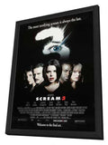 Scream 3 27 x 40 Movie Poster - Style B - in Deluxe Wood Frame