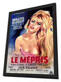Mepris, Le 27 x 40 Movie Poster - Style A - in Deluxe Wood Frame