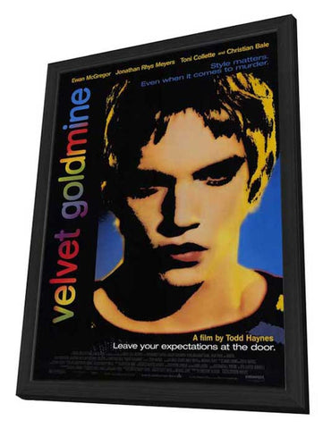 Velvet Goldmine 27 x 40 Movie Poster - Style A - in Deluxe Wood Frame