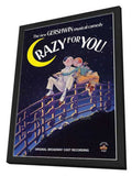 Crazy For You 27 x 40 Movie Poster - Style A - in Deluxe Wood Frame