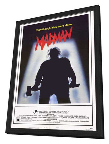 Madman 27 x 40 Movie Poster - Style A - in Deluxe Wood Frame