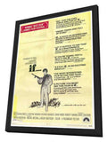 If.... 27 x 40 Movie Poster - Style C - in Deluxe Wood Frame