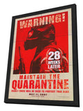 28 Weeks Later 27 x 40 Movie Poster - Style B - in Deluxe Wood Frame