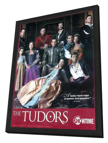 Tudors, The (TV) 27 x 40 TV Poster - Style A - in Deluxe Wood Frame