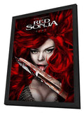 Red Sonja 27 x 40 Movie Poster - Style A - in Deluxe Wood Frame