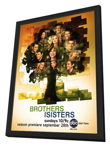 Brothers & Sisters (TV) 24 x 36 TV Poster - Style B - in Deluxe Aluminum Frame