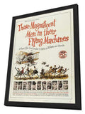 Those Magnificent Men in Their Flying Machines 27 x 40 Movie Poster - Style A - in Deluxe Wood Frame