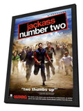 Jackass: Number Two 27 x 40 Movie Poster - Style J - in Deluxe Wood Frame