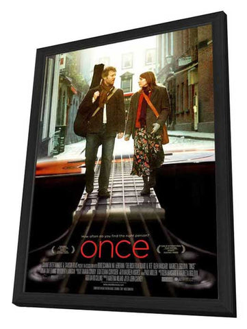 Once 27 x 40 Movie Poster - Style B - in Deluxe Wood Frame
