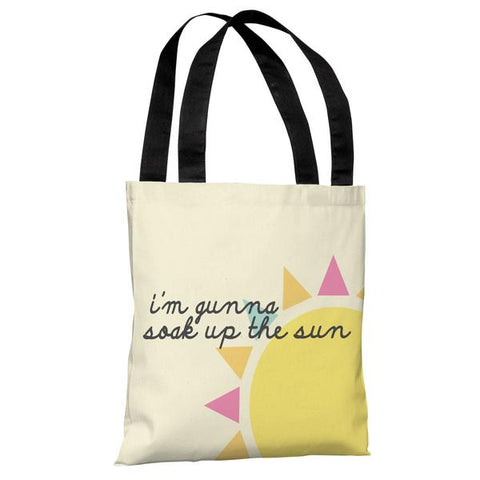Soak Up The Sun - Yellow Tote Bag by