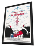 Dr. Strangelove or: How I Learned to Stop Worrying and Love the Bomb 27 x 40 Movie Poster - Style D - in Deluxe Wood Frame