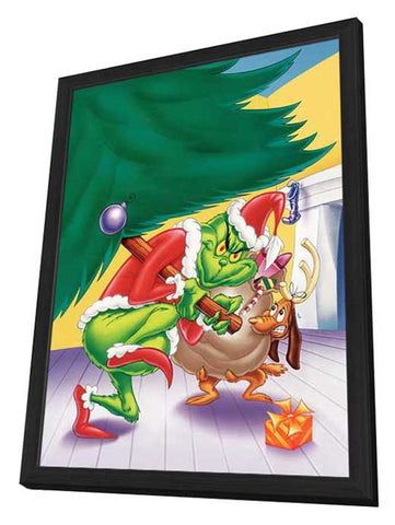 How the Grinch Stole Christmas 27 x 40 Movie Poster - Style A - in Deluxe Wood Frame