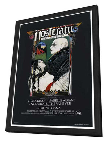 Nosferatu the Vampyre 27 x 40 Movie Poster - Style B - in Deluxe Wood Frame
