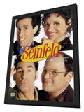 Seinfeld 27 x 40 TV Poster - Style A - in Deluxe Wood Frame