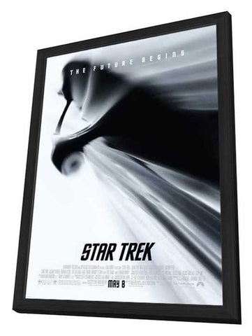 Star Trek XI 27 x 40 Movie Poster - Style H - in Deluxe Wood Frame